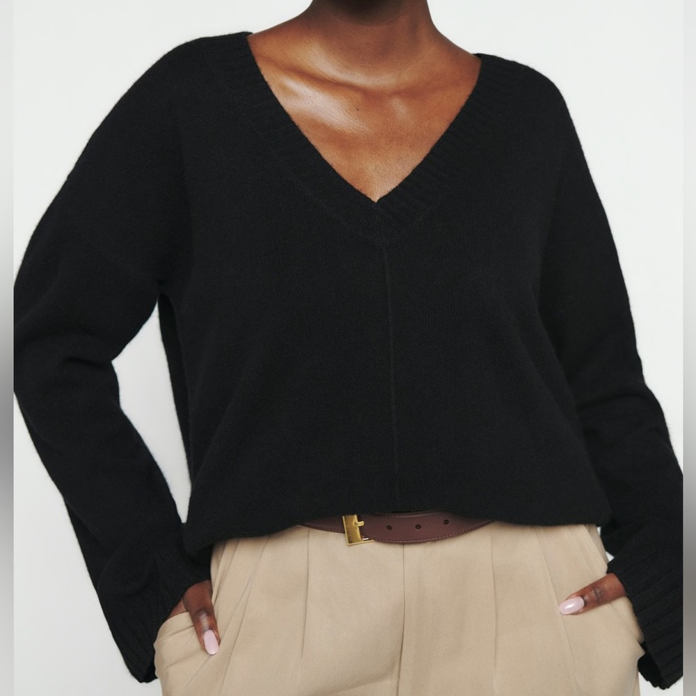 REFORMATION Elias Regenerative Wool Sweater
